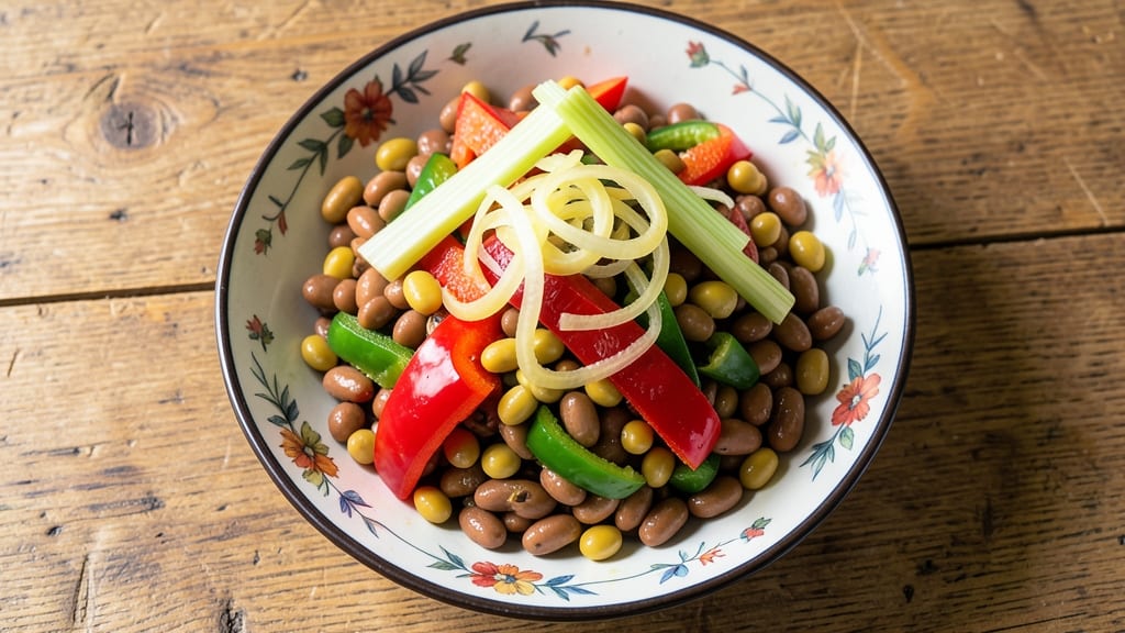 Brenda Gantt's Bean Salad Recipe: Southern-Style Comfort with Crunchy Texture