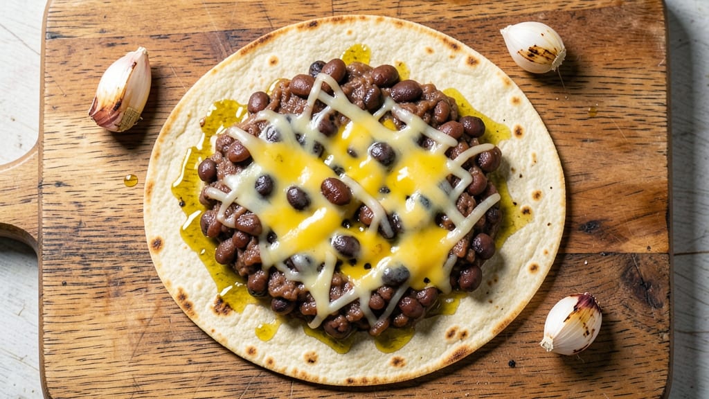 Black Bean and Cheese Quesadilla Recipe: Crispy Tortilla Shells With Melted Cheese Rivers
