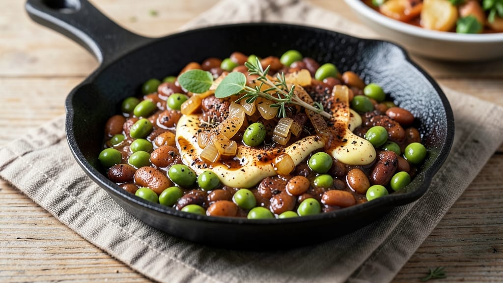 Baked Bean Recipe Using Bush Beans: Smoky-Sweet Crunch Over Melted Cheese Streaks
