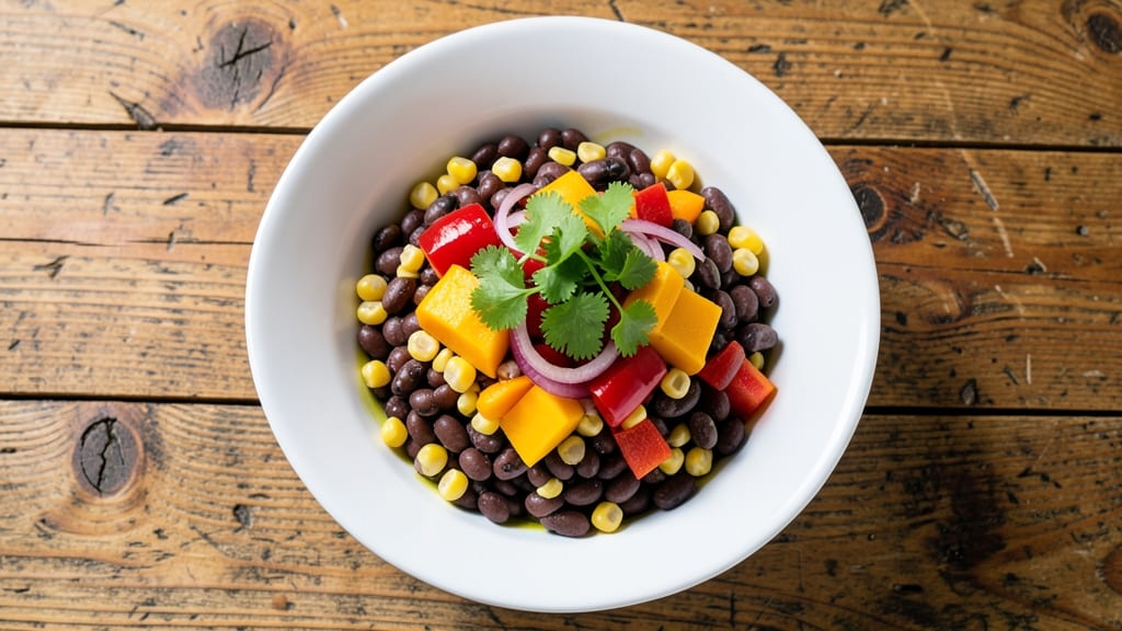 Black Bean Corn Mango Salsa Recipe: Tropical Freshness in 10 Minutes