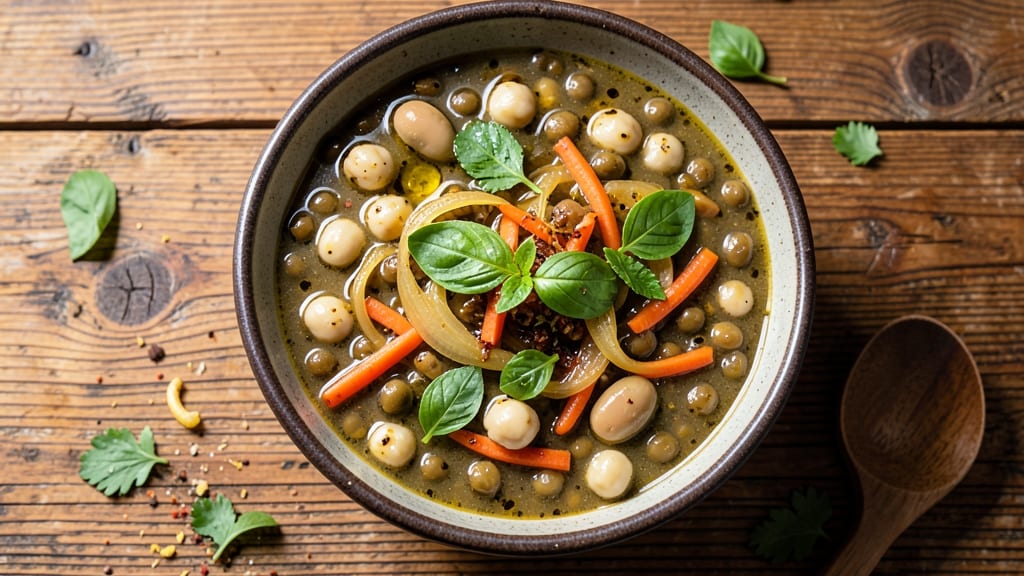 Blue Zone Bean Soup Recipe: Longevity-Boosting Umami Depth in One Pot