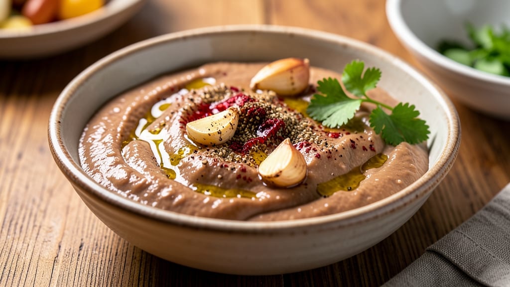 Bean Dip Recipe No Dairy: Smoky Cumin Crunch Over Silky White Beans