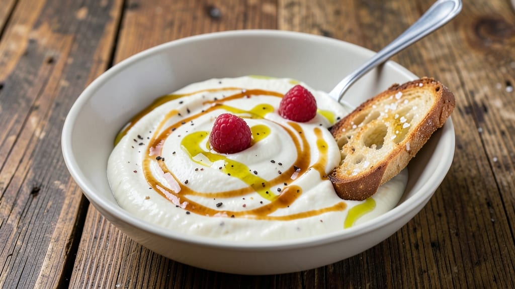 Bean Cream Recipe: Silky Vanilla Bean Swirl With Crunchy Topping