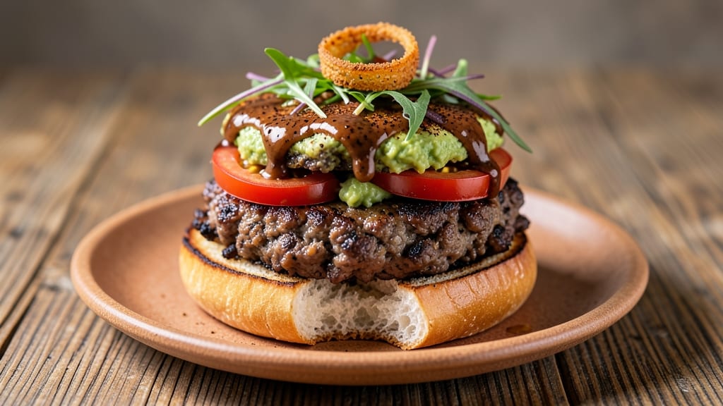 Au Bon Pain Black Bean Burger Recipe: Smoky Cumin-Spiced Patty With Melty Cheese Rivers
