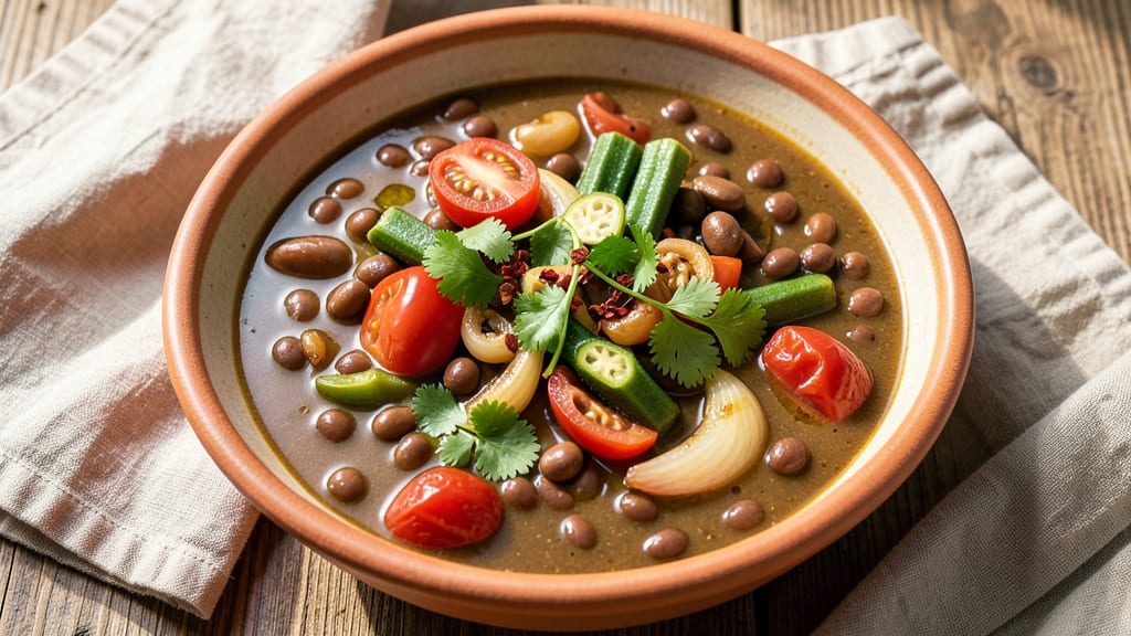 African Bean Soup Recipe: West African-Inspired Spice and Herb Harmony