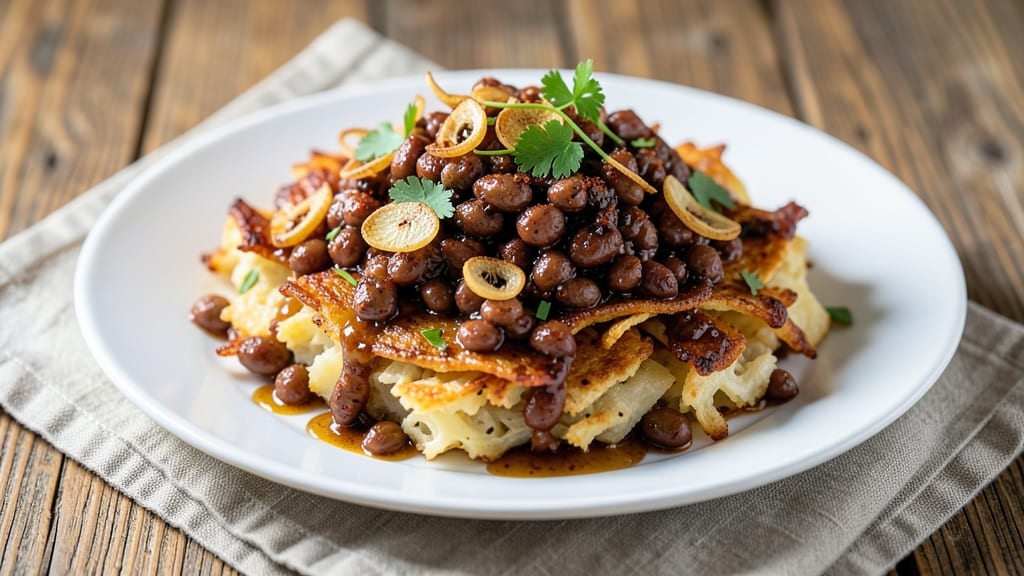 Baked Bean Hash Brown Recipe: Smoky Crispy Top Meets Hearty Spiced Base