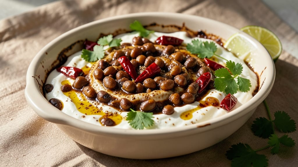 Baked Black Bean Dip Recipe: Smoky Chipotle and Cilantro Creaminess