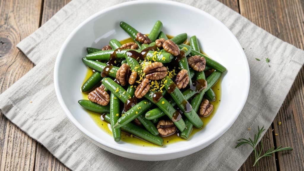 Balsamic Green Beans Salad Recipe: Bright Acid Crunch With Zero Effort