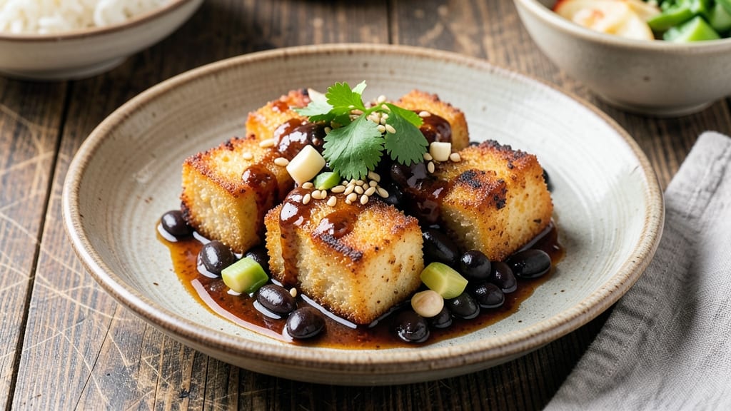 Bean Fu Recipe: Crispy Tortilla Crunch Over Smoky Cumin Beans